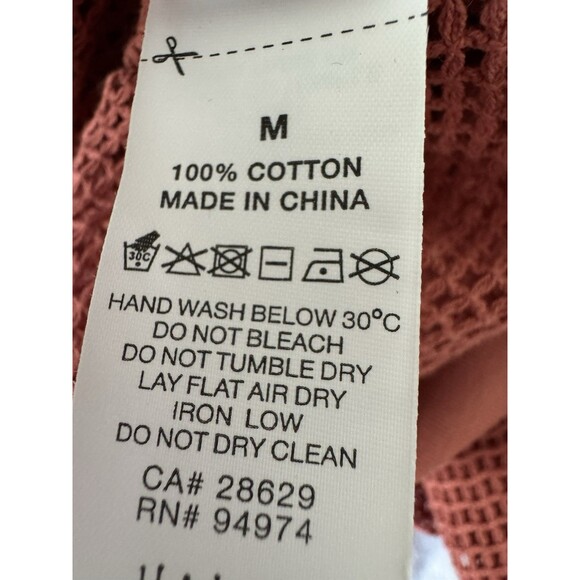 Stussy Pigment Dyed Loose Gauge Sweater in‎ Brick Size M - Picture 8 of 9